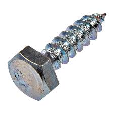 (image for) 3/8 HEX LAG SCREW LOW CARBON ZINC CR+3